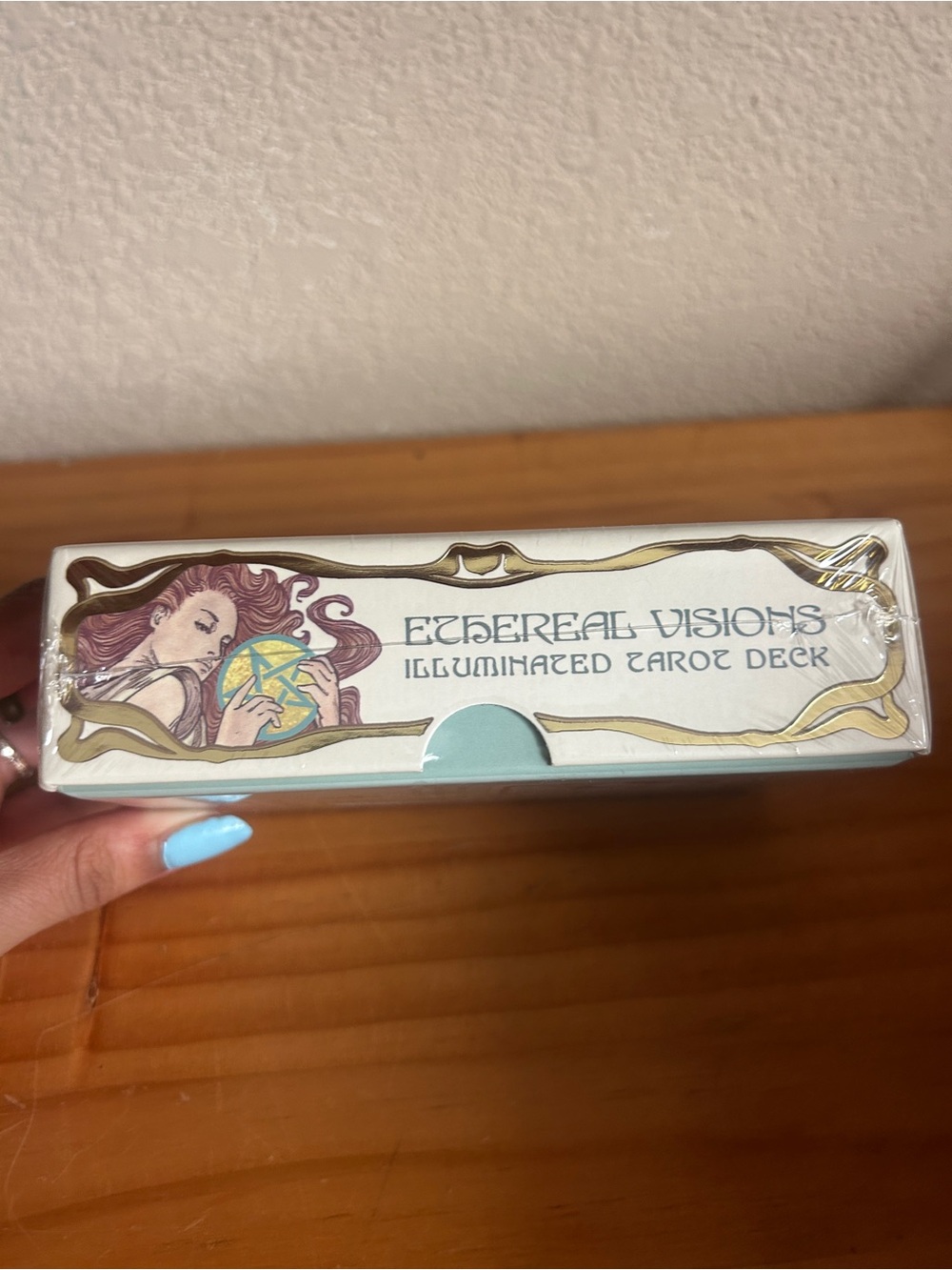 Ethereal Visions Illuminated Tarot Deck - Mint Green Artwork - Picture 3 of 3
